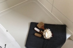Badezimmer - Laubusch -  Ferienwohnung Lausitzer Seenland - Helenes Ferienwohnung